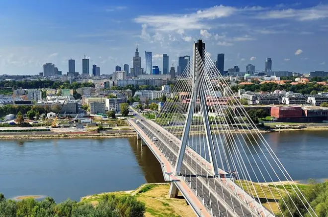 Transfert privé Gdansk Varsovie avec arrêt visite de 2 heures
