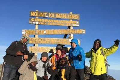 Climb kilimanjaro’s marangu route from moshi with experienced local guides, all meals, and hotel pickup included. reach uhuru peak in 5 days with full support.