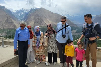 Experience hunza valley with local guides, ancient forts, and glacier hikes. includes domestic flights, hotel stays, and airport pickup for a seamless journey.