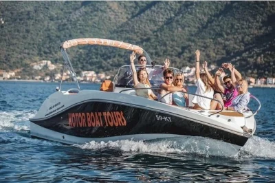 Experience montenegro’s blue cave by private speedboat, swim in crystal water, visit our lady of the rocks & perast, with a local guide and flexible pickup.
