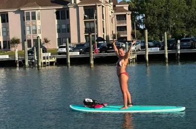 Aula de stand-up paddle para iniciantes em Virginia Beach