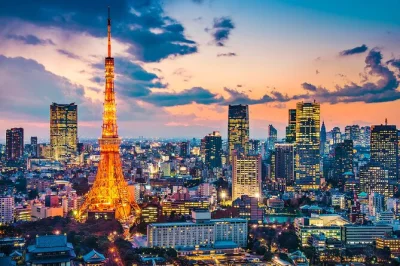 Veja tóquio do alto na icônica tokyo tower, aproveite a vista da cidade e do monte fuji, evite filas com seu e-ticket e tenha acesso para cadeirantes.