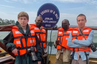 Source du Nil à Jinja : Balade en bateau et cascades