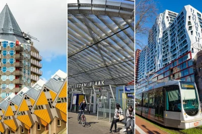 Explore rotterdam’s cube houses, market hall, and city center on a private walking tour with a local guide. includes entry to the cube house museum and flexible meeting point.