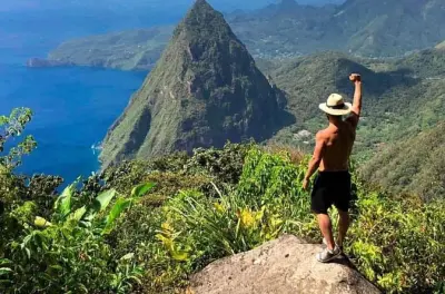 Gros Piton in St. Lucia: Private Wanderung mit Guide und Aussicht