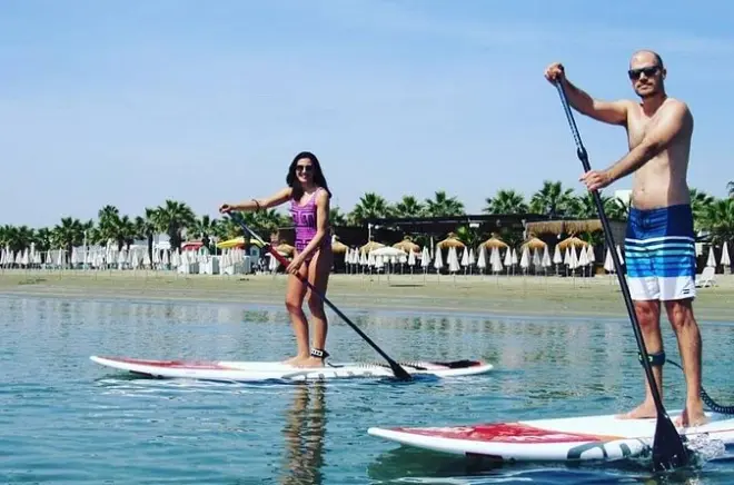 Leçon de stand up paddle à Mackenzie Beach : Apprendre le SUP