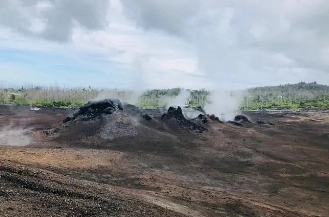 Private E-Bike-Tour mit Lava-Wanderung in Pāhoa