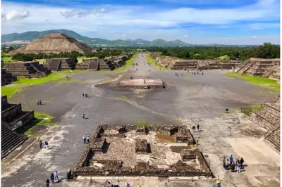 Descubre las pirámides de teotihuacán con transporte desde tu hotel, guía certificado, visitas a pueblos cercanos y comida mexicana auténtica incluida. opciones privadas para tu grupo.