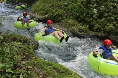 Experience ziplining, river tubing, and the blue hole near montego bay with hotel pickup, lunch, and local guides included. adventure through jamaica’s lush landscapes.