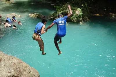 Blue Hole & Dunn's River Falls Full-Day Combo Tour