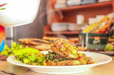 Clase de cocina panafricana en Johannesburgo: Cocina y cena