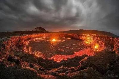 Danakil-Senke & Erta’le Vulkan: Camping und Lavasee