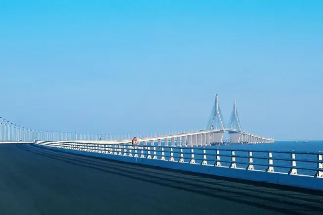 De Shanghai au pont Donghai et port de Yangshan en transfert privé