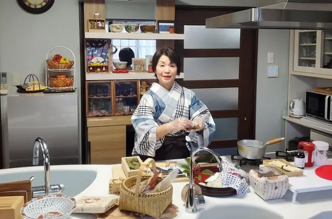 Aula de culinária japonesa em Nara: Aprenda e cozinhe com Yuko