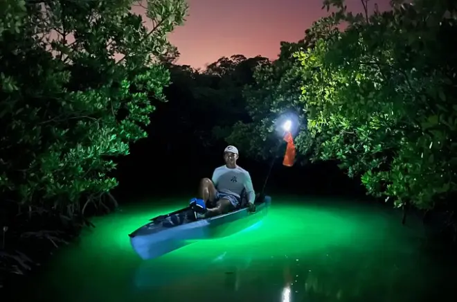 Kayaking Naples: Sunset Pedal Drive Tour