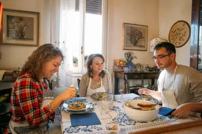 Cooking demo and dinner in Pienza: 4-course meal at a local home