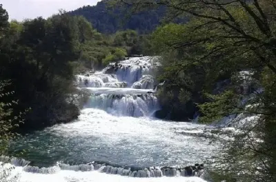 Parc national de Krka depuis Zadar : Cascade Skradinski Buk