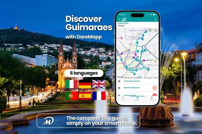 Guimarães: Recorrido autoguiado con 12 paradas en tu móvil