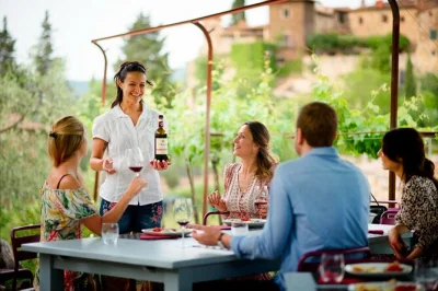 Sample chianti classico vintages at a family-run montefioralle winery, stroll the vineyards, and enjoy local snacks with a small group. includes tasting and guided tour.