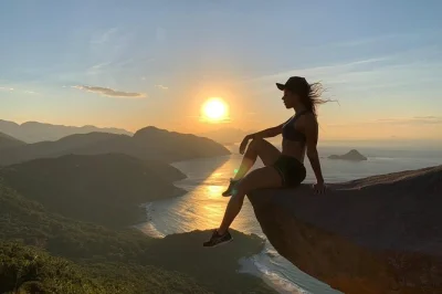 Sube a pedra do telégrafo desde río para fotos en el acantilado, vistas de la selva y guía local. incluye recogida en hotel y salidas flexibles al amanecer o atardecer.