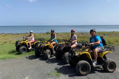 Explore roatan’s wild side on a private atv ride, meet sloths & monkeys up close, and zipline through tropical forest. includes local guide and hotel pickup.
