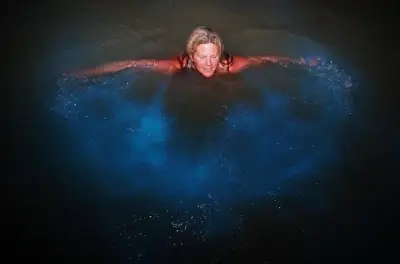 Falmouth Luminous Lagoon Night Swim: Glowing Waters