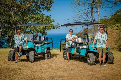 Noleggio golf cart elettrico a Tamarindo: 4 o 6 posti