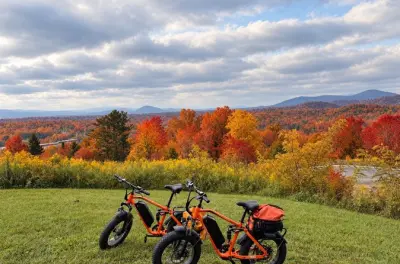 Tour de e-bike em Asheville: Centro, River Arts e Grove Arcade