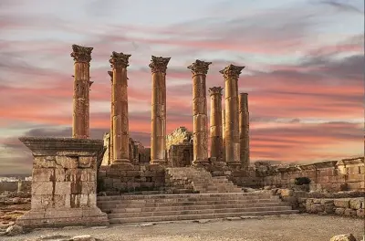 Tour privado em Jerash, Madaba e Monte Nebo saindo do Mar Morto