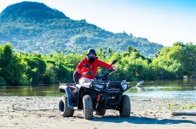 Balade en quad à Puerto Plata : Villages et plage