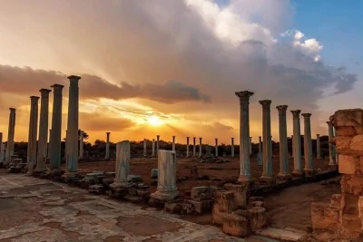 Explore famagusta and kyrenia on a private day tour from nicosia. visit salamis ruins, bellapais monastery, kyrenia harbor, and varosha ghost town.