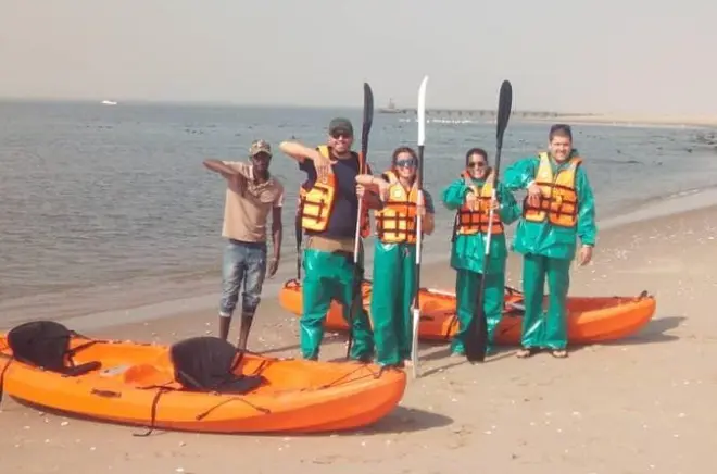 Kajakfahren in Walvis Bay: Meeresleben am Pelican Point
