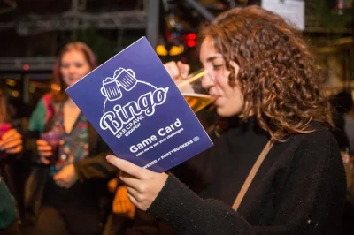 Let loose in budapest with a wild bingo bar crawl, party hosts, welcome shots, and challenge cards. includes free nightclub entry and wheelchair access.