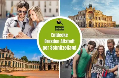 Schnitzeljagd Dresden: Rätsel lösen in eigenem Tempo