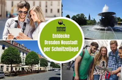 Dresden Neustadt Schnitzeljagd: Rätsel in eigenem Tempo lösen