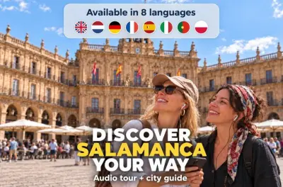 Passeio a pé por Salamanca: Tour áudio autoguiado em 7 idiomas