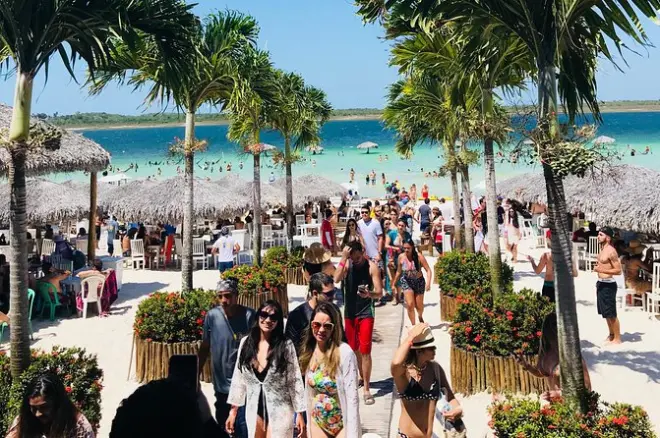 Laguna Paradise da Jericoacoara con percorso privato sulla costa est
