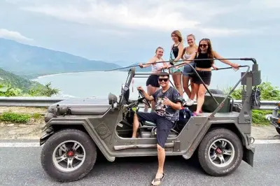Hue à Hoi An en jeep via le col Hai Van, expérience militaire US