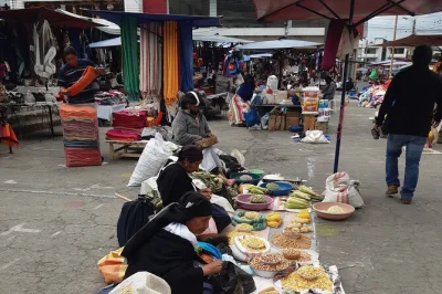 Experience otavalo market, san pablo lake & local crafts on a full-day tour from quito. includes fruit tasting, artisan visits, and expert guide.