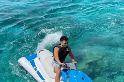 Parasailing a Montego Bay: Combo jet ski e paracadute
