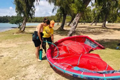 Leçons de kitesurf à Maurice : Apprenez à naviguer