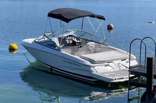 Privates Motorboot auf dem Zürichsee: Wakeboarden & Schwimmen