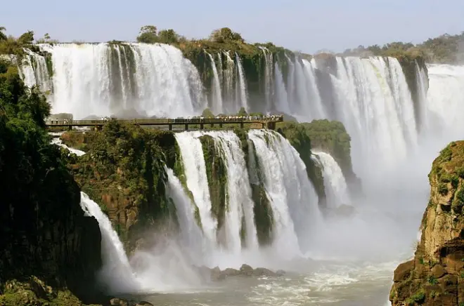 Iguazu-Wasserfälle Brasilien mit Macuco Safari Bootsfahrt