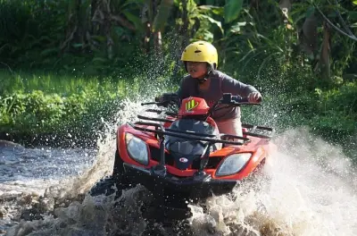 Quad Bike ATV and White Water Rafting in Ubud