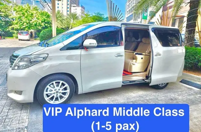 Private Transfer Sihanoukville to Phnom Penh: VIP Alphard