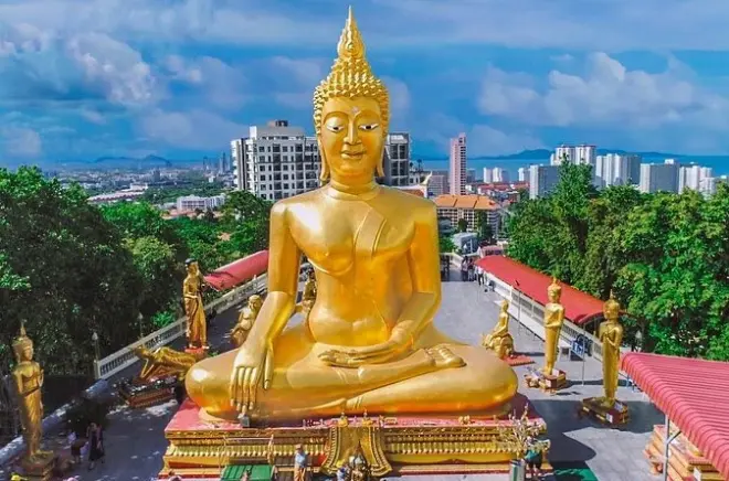 Pattaya Stadtrundfahrt & Floating Market: Halbtägig mit Big Buddha
