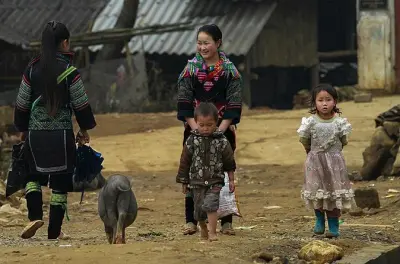 4 Tage Muong Hoa Tal bei Sapa: 5 Dörfer & Übernachtung im Homestay