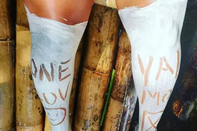 Rafting su zattera di bambù a Montego Bay con massaggio alle gambe