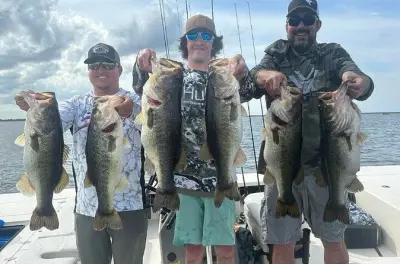 Privater Bass-Charter auf dem Lake Okeechobee bei Boca Raton