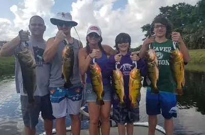 Private Exotic Bass Fishing Charter Near West Palm Beach